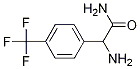 2-Amino-2-[4-(trifluoromethyl)phenyl]acetamide Struktur