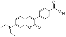 4-(7-DIETHYLAMINOCOUMARIN-3-YL)BENZOYL CYANIDE