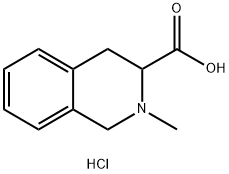 2-METHYL-1,2,3,4-TETRAHYDRO-ISOQUINOLINE-3-CARBOXYLIC ACID HYDROCHLORIDE price.