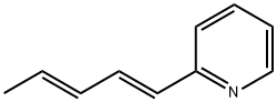 Pyridine, 2-(1,3-pentadienyl)-, (E,E)- (9CI) Struktur