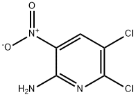 5,6-dichloro-3-nitropyridin-2-aMine Struktur