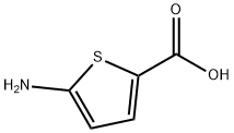 2-Thiophenecarboxylicacid,5-amino- Struktur