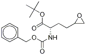 (5S)-5,6-Anhydro-2,3,4-trideoxy-2-[[(phenylMethoxy)carbonyl]aMino]-L-glycero-hexonic acid tert-Butyl Ester Struktur