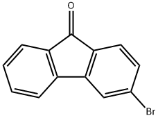 3-Bromo-9H-fluoren-9-one Struktur