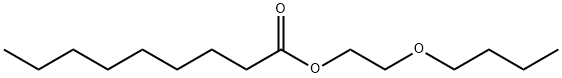 2-butoxyethyl nonan-1-oate  Struktur