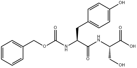 Z-TYR-SER-OH Struktur