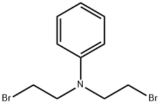 N,N-BIS[2-BROMO-ETHYL]ANILINE Struktur