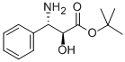 tert-Butyl-(2S,3S)-3-amino-2-hydroxy-3-phenylpropanoate Struktur