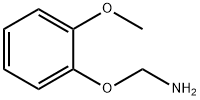 Methanamine, 1-(2-methoxyphenoxy)- (9CI) Struktur