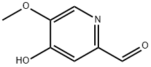 2-Pyridinecarboxaldehyde, 4-hydroxy-5-methoxy- (9CI) Struktur