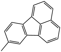 8-METHYLFLUORANTHENE Struktur