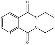 Diethyl pyridine-2,3-dicarboxylate Structure