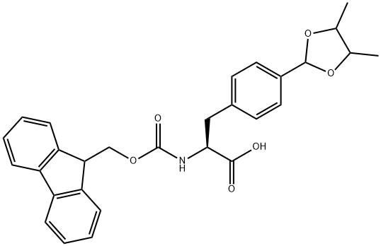 FMOC-L-PHE(4-CHO) Struktur