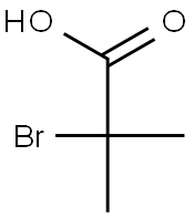 2-Bromoisobutyric Acid Struktur