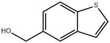 1-BENZOTHIOPHEN-5-YLMETHANOL Struktur