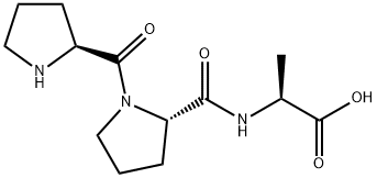 prolyl-prolyl-alanine Struktur