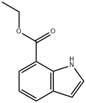 Indole-7-carboxylic acid ethyl ester Struktur