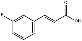 3-Fluorocinnamic acid Struktur