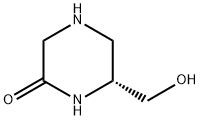 Piperazinone, 6-(hydroxymethyl)-, (6R)- (9CI) Struktur