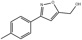 (3-P-TOLYL-ISOXAZOL-5-YL)-METHANOL Struktur