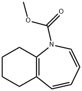 6,7,8,9-Tetrahydro-1H-1-benzazepine-1-carboxylic acid methyl ester Struktur