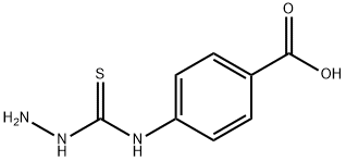 4-(4-CARBOXYPHENYL)-3-THIOSEMICARBAZIDE Struktur