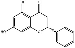 (2R)-Pinocembrin Struktur