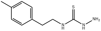 4-(4-METHYLPHENETHYL)-3-THIOSEMICARBAZIDE Structure