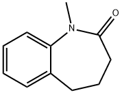 2H-1-BENZAZEPIN-2-ONE, 1,3,4,5-TETRAHYDRO-1-METHYL- Struktur