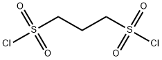 Propane-1,3-di(sulfonyl chloride) Struktur