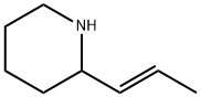 Piperidine, 2-(1E)-1-propenyl- (9CI) Struktur