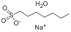 1-HEPTANESULFONIC ACID SODIUM SALT MONOHYDRATE Struktur