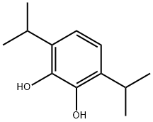 3,6-Diisopropyl-1,2-benzenediol Struktur