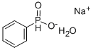 phenylphosphinic acid sodium salt hydrate Struktur