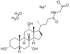 SODIUM GLYCOCHOLATE HYDRATE, 98 Struktur