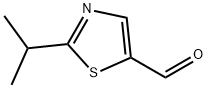 5-Thiazolecarboxaldehyde, 2-(1-methylethyl)- (9CI) Struktur