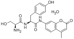 H-SER-TYR-AMC HYDRATE Struktur