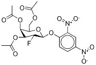 2,4-Dinitrophenyl 2-Deoxy-2-fluoro-β-D-galactoside 3,4,6-Triacetate Struktur