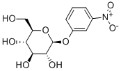 3-NITROPHENYL-BETA-D-GLUCOPYRANOSIDE Struktur