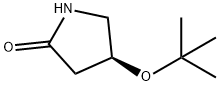 2-Pyrrolidinone,4-(1,1-dimethylethoxy)-,(4S)-(9CI) Struktur