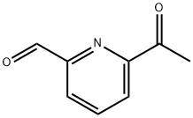 2-Pyridinecarboxaldehyde, 6-acetyl- (9CI) Struktur