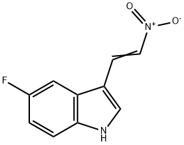 5-Fluoro-3-(2-nitrovinyl)indole Struktur