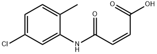 N-(5-CHLORO-2-METHYLPHENYL)MALEAMIC ACID Struktur