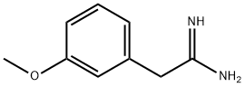 2-(3-methoxyphenyl)ethanimidamide Struktur