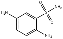 2,5-diaminobenzene sulfonamide Struktur