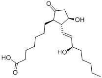 15(R)-PROSTAGLANDIN E1 Struktur