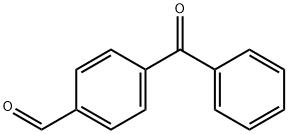 4-Formylbenzophenone Struktur