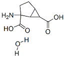 2-AMINOBICYCLO[3.1.0]HEXANE-2,6-DICARBOXYLIC ACID HYDRATE Struktur