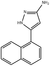 5-NAPHTHALEN-1-YL-2H-PYRAZOL-3-YLAMINE Struktur