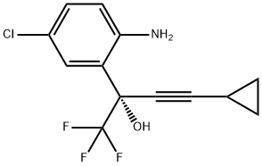 (S)-1-(2-Amino-5-chlorophenyl)-1-(trifluoromethyl)-3-cyclopropyl-2-propyn-1-ol